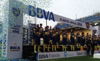 boca presentó el plantel