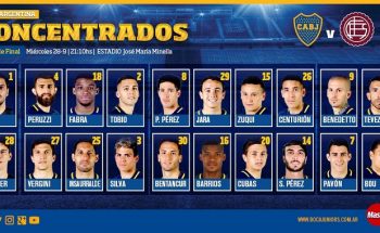 los concentrados y los once